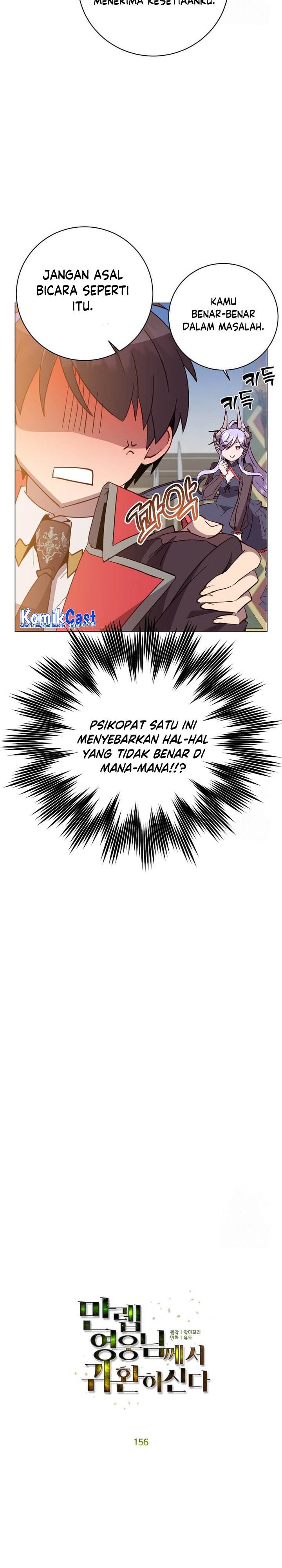 The MAX leveled hero will return! Chap 156 - Next Chap 157