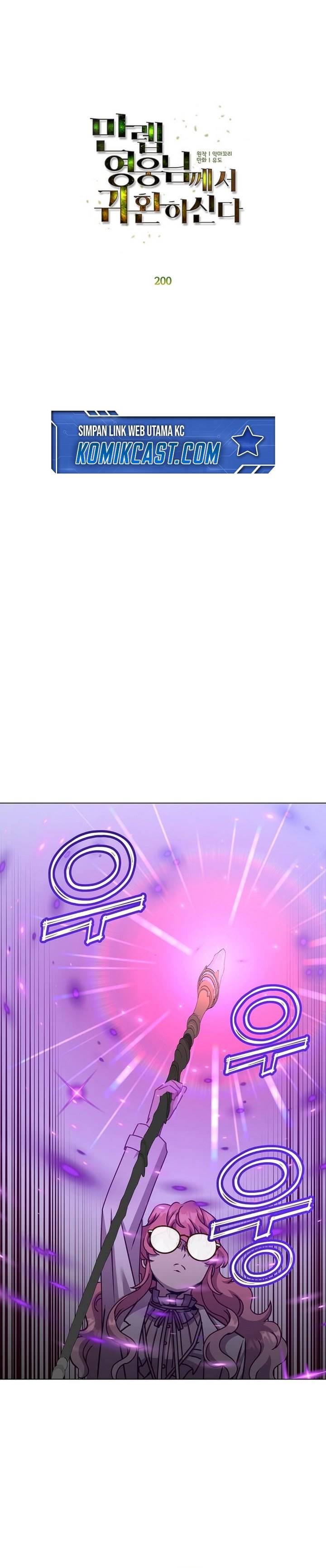 The MAX leveled hero will return! Chap 200 - Next Chap 201