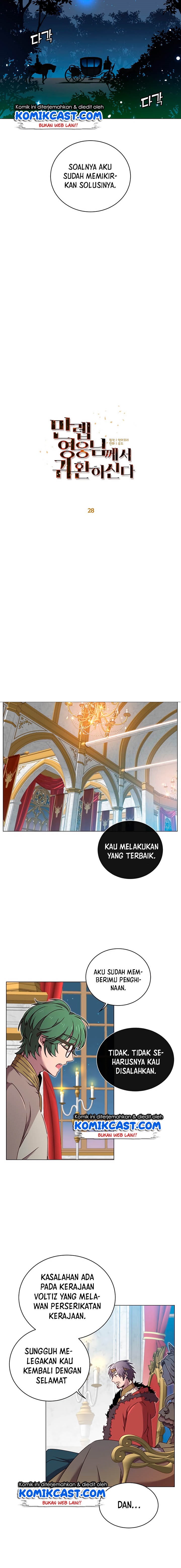 The MAX leveled hero will return! Chap 28 - Next Chap 29
