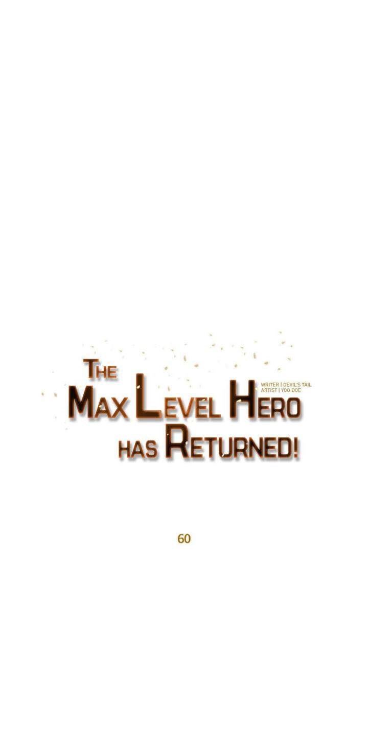 The MAX leveled hero will return! Chap 60 - Next Chap 61