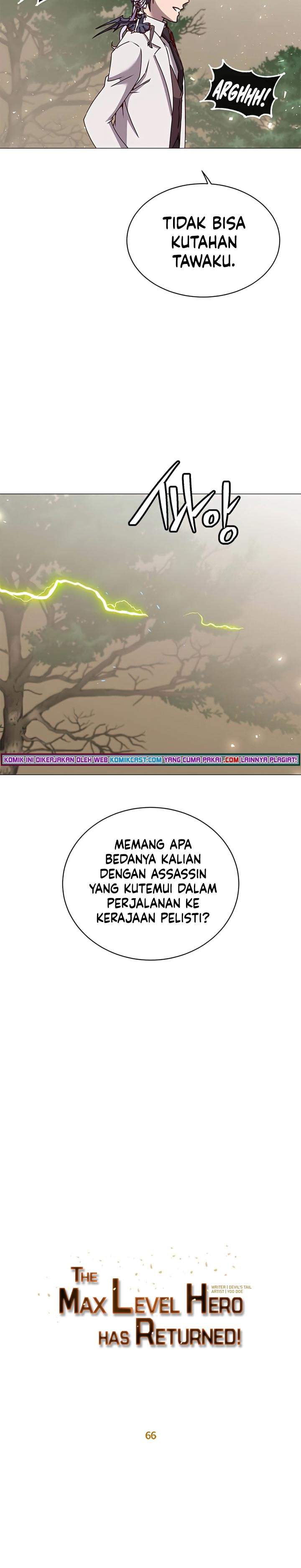 The MAX leveled hero will return! Chap 66 - Next Chap 67