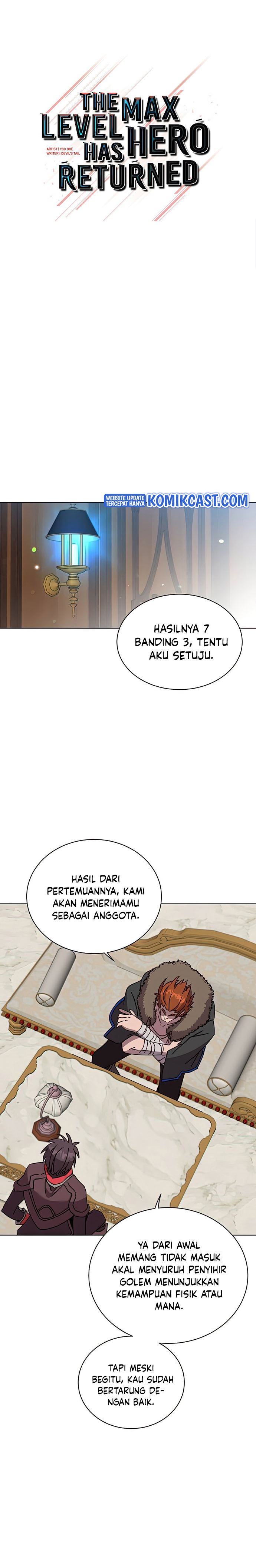 The MAX leveled hero will return! Chap 88 - Next Chap 89