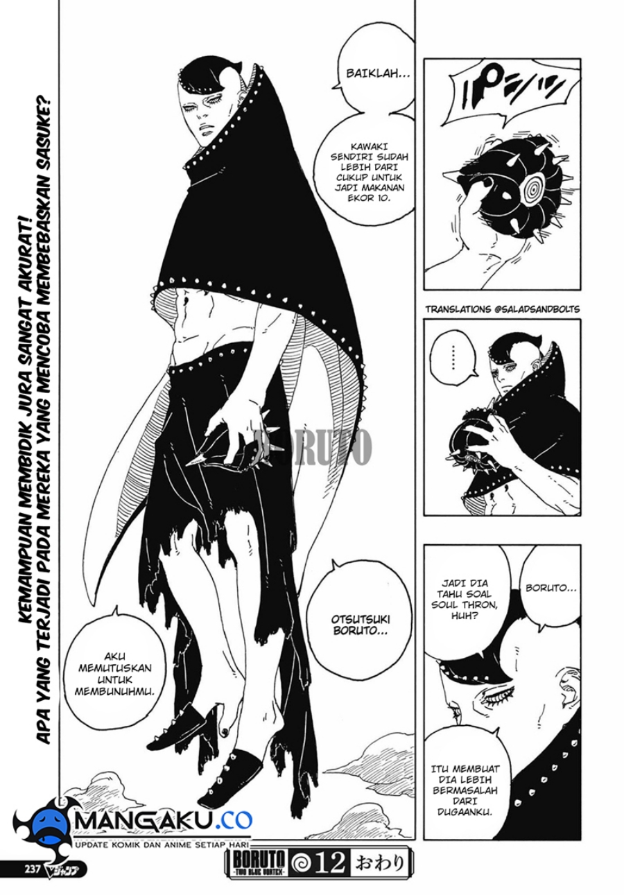 BORUTO - TWO BLUE VORTEX - Chap 12.2 - Next Chap 13.2