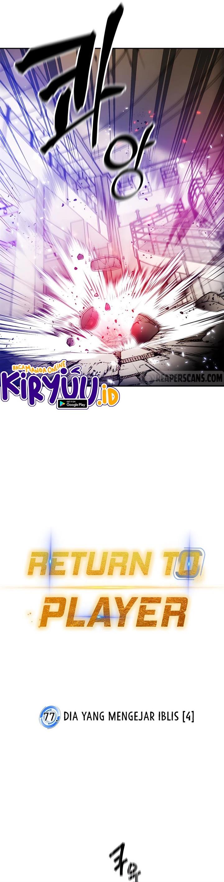 Return to Player Chap 77 - Next Chap 78