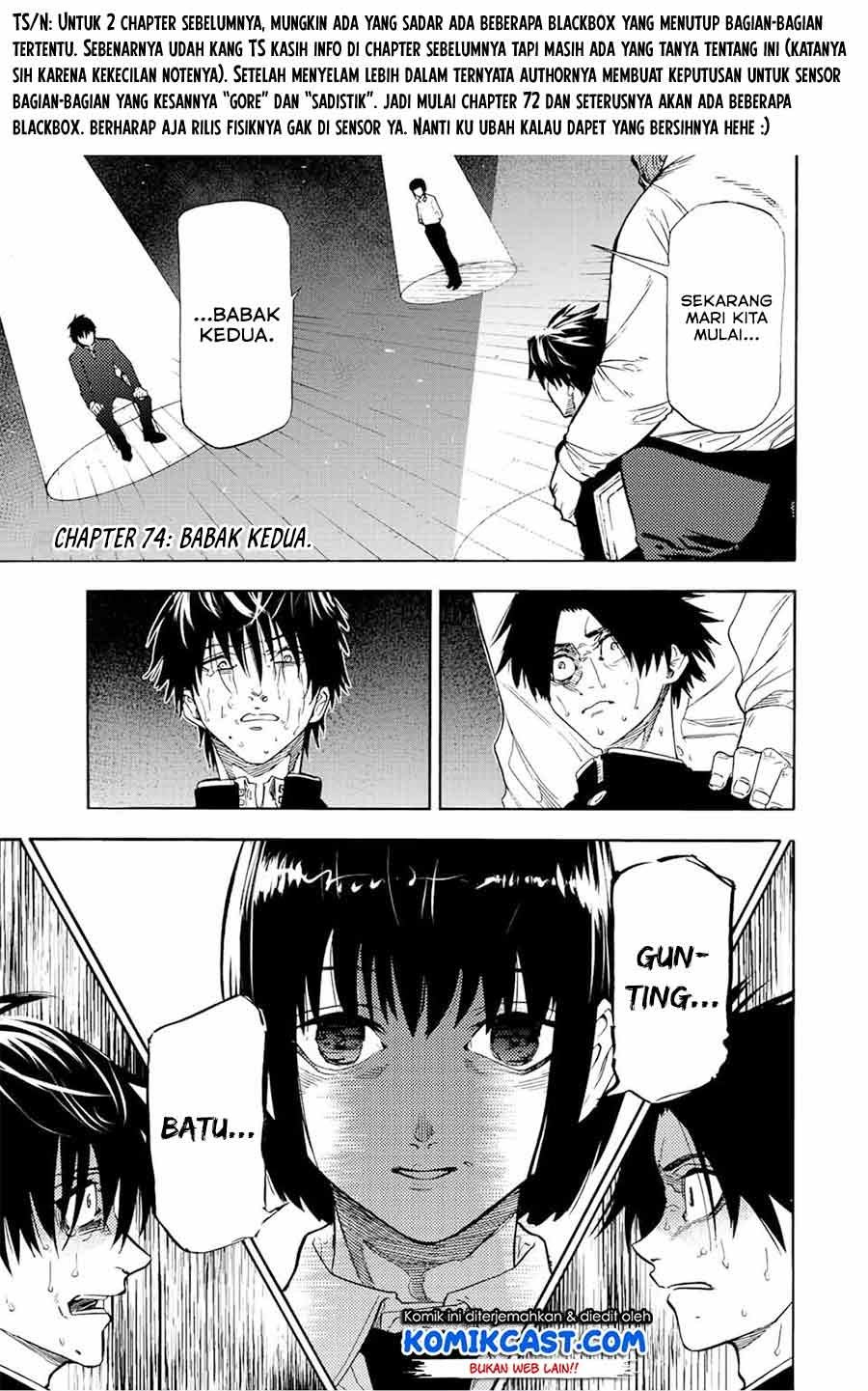 Juujika no Rokunin Chap 74 - Next Chap 75