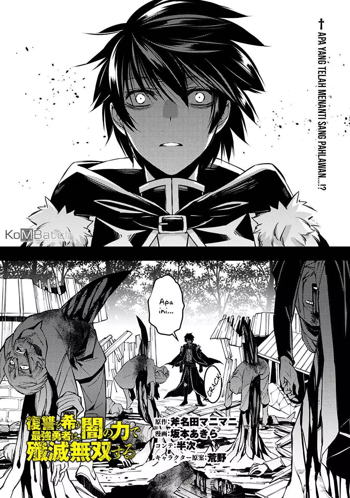 Fukushuu o Koinegau Saikyou Yuusha wa, Yami no Chikara de Senmetsu Musou Suru Chap 3.3 - Next Chap 4.3