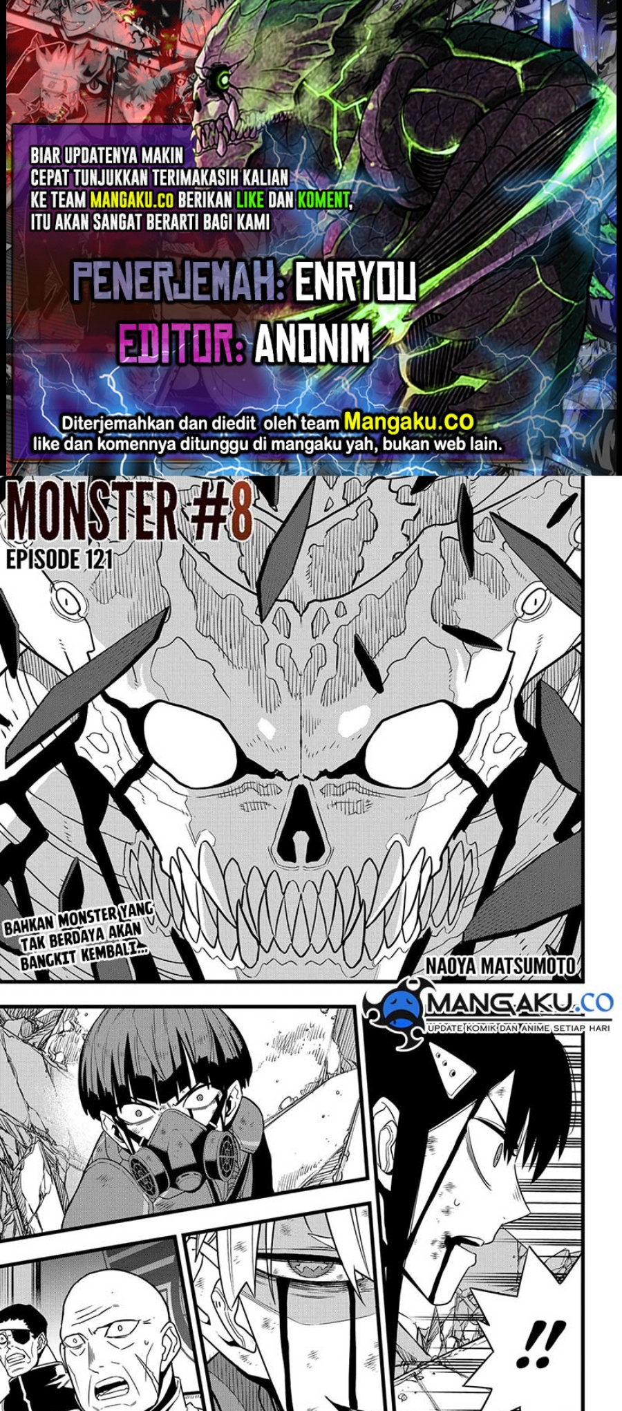 8Kaijuu Chap 121 - Next Chap 122