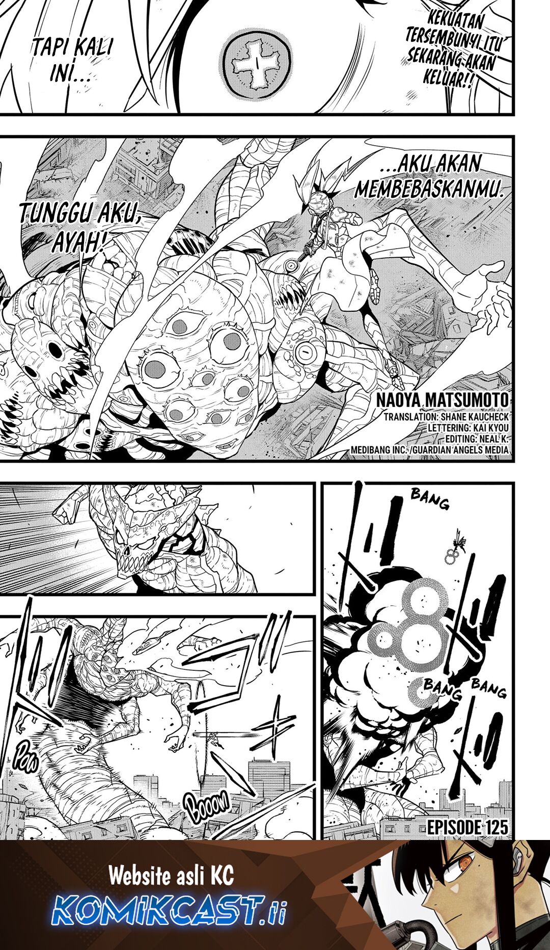 8Kaijuu Chap 125 - Next Chap 126