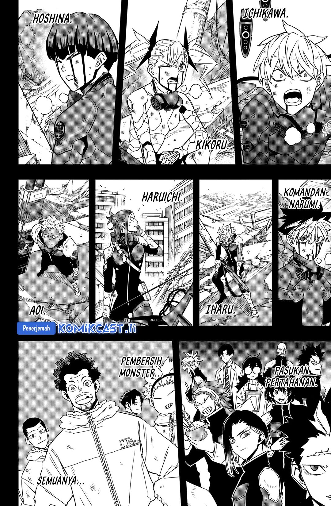 8Kaijuu Chap 128 - Next Chap 129