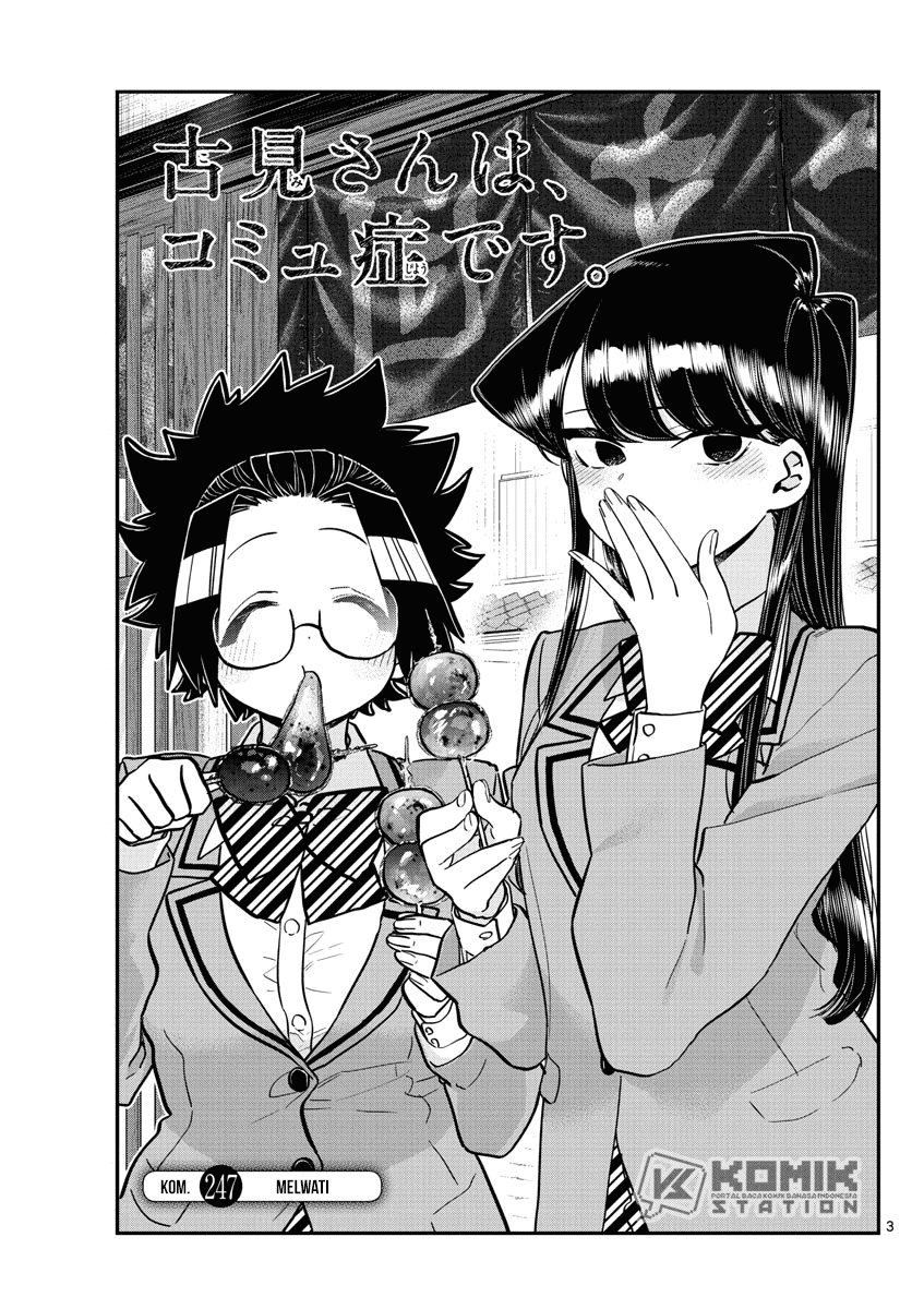 Komi-san wa Komyushou Desu. Chap 247 - Next Chap 248