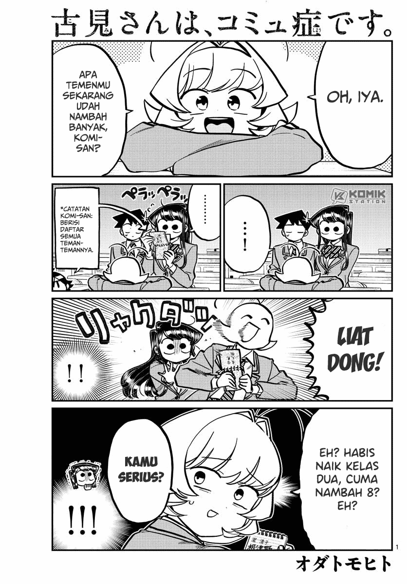 Komi-san wa Komyushou Desu. Chap 251 - Next Chap 252
