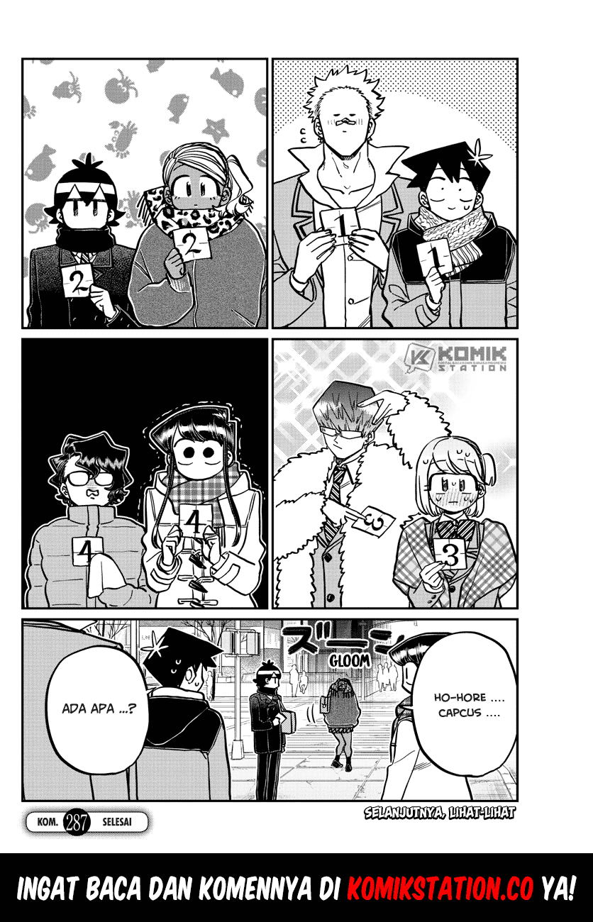 Komi-san wa Komyushou Desu. Chap 287 - Next Chap 288