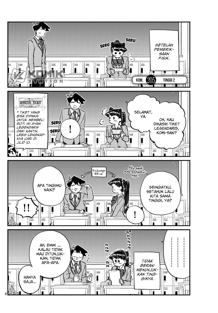 Komi-san wa Komyushou Desu. Chap 205 - Next Chap 206