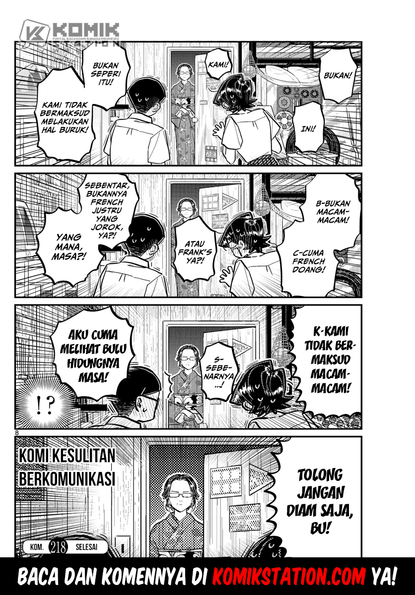Komi-san wa Komyushou Desu. Chap 218 - Next Chap 219