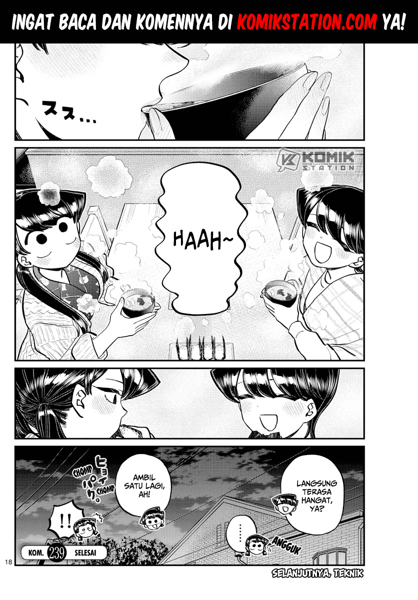 Komi-san wa Komyushou Desu. Chap 239 - Next Chap 240