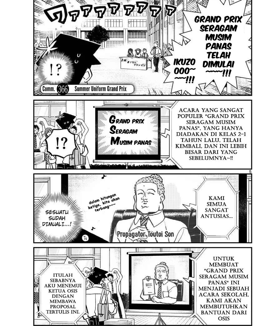 Komi-san wa Komyushou Desu. Chap 366 - Next Chap 367