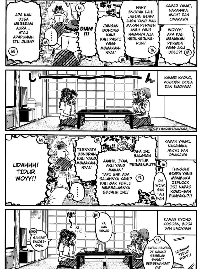 Komi-san wa Komyushou Desu. Chap 396 - Next Chap 397