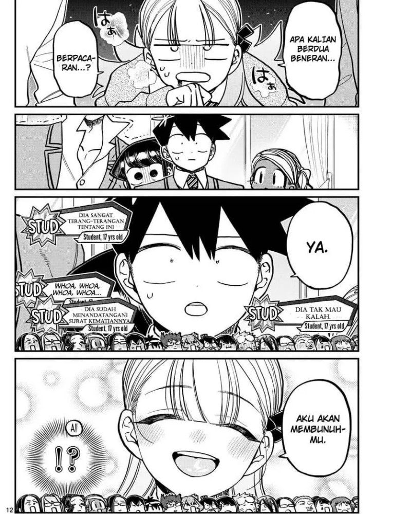 Komi-san wa Komyushou Desu. Chap 306 - Next Chap 307