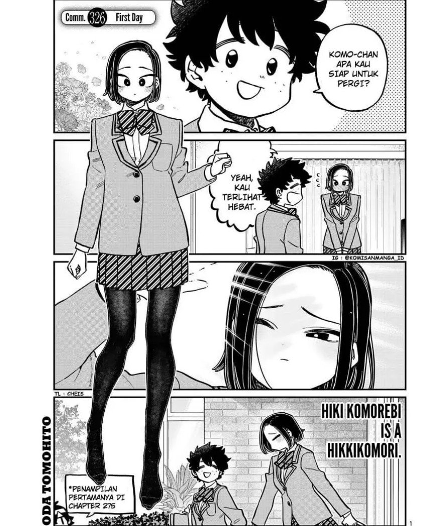 Komi-san wa Komyushou Desu. Chap 326 - Next Chap 327