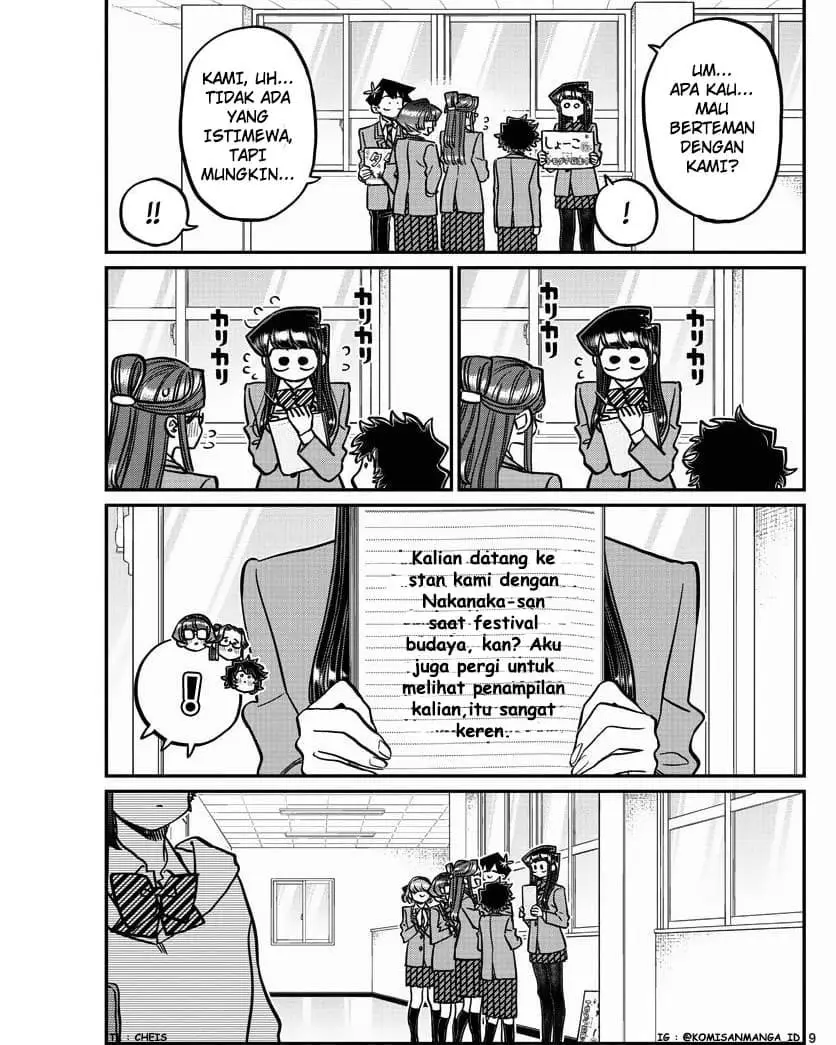 Komi-san wa Komyushou Desu. Chap 329 - Next Chap 330