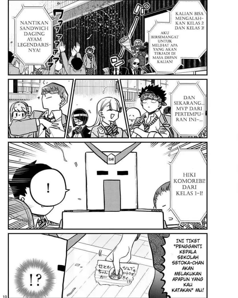 Komi-san wa Komyushou Desu. Chap 334 - Next Chap 335