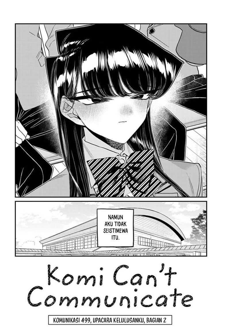 Komi-san wa Komyushou Desu. Chap 499 - Next Chap 500