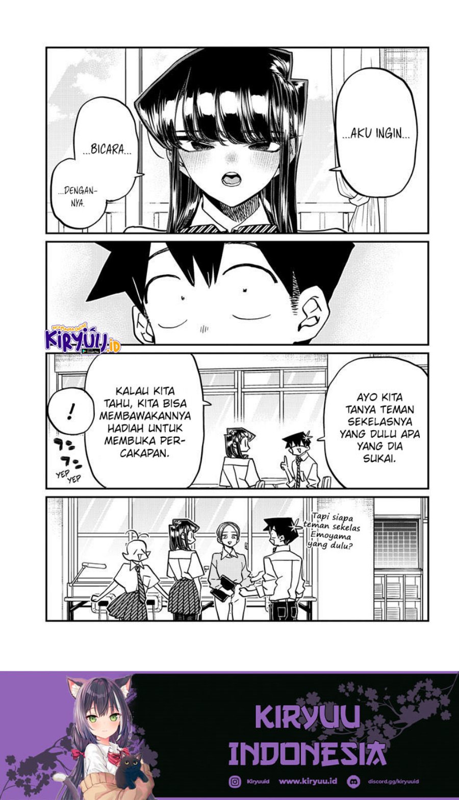 Komi-san wa Komyushou Desu. Chap 423 - Next Chap 424