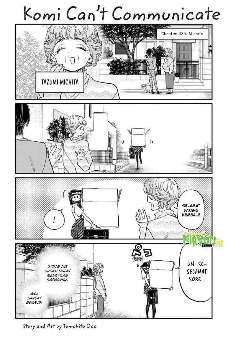 Komi-san wa Komyushou Desu. Chap 435 - Next Chap 436