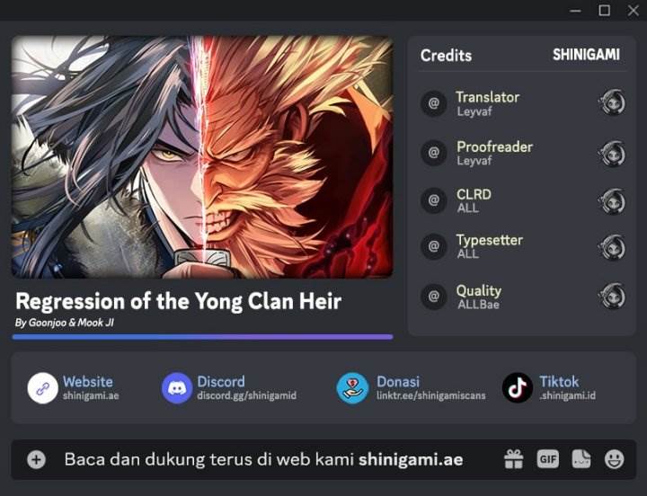 Regression of the Yong Clan Heir Chap 24 - Next Chap 25