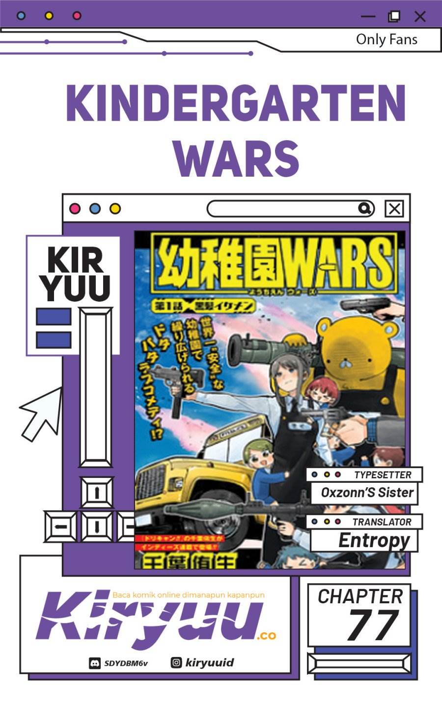 Youchien Wars Chap 77 - Next Chap 78