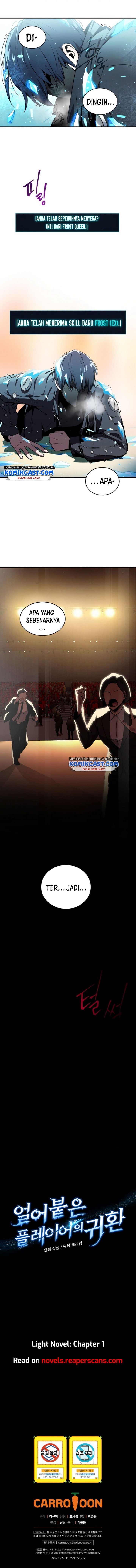 Return of the Frozen Player Chap 1 - Next Chap 2