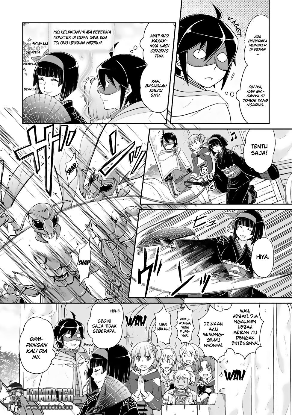 Tsuki ga Michibiku Isekai Douchuu Chap 15 - Next Chap 16