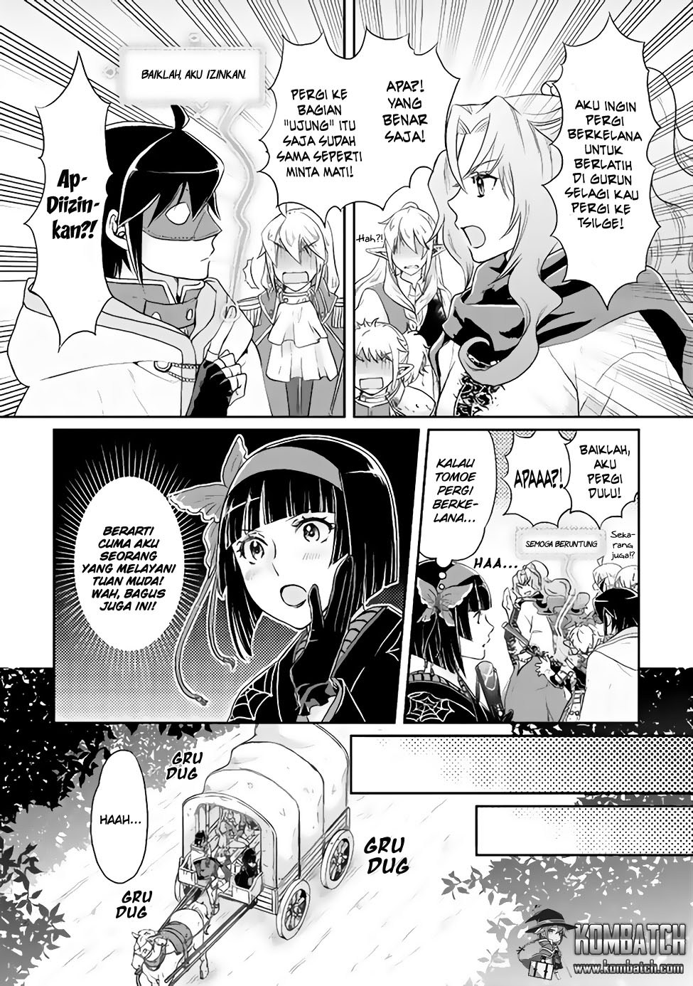 Tsuki ga Michibiku Isekai Douchuu Chap 15 - Next Chap 16