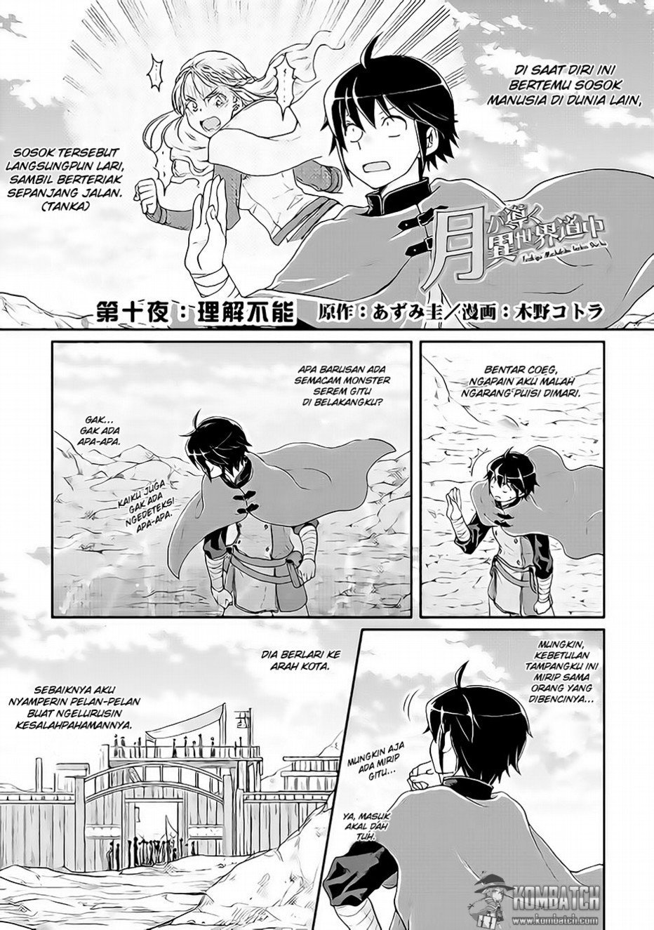 Tsuki ga Michibiku Isekai Douchuu Chap 10 - Next Chap 11