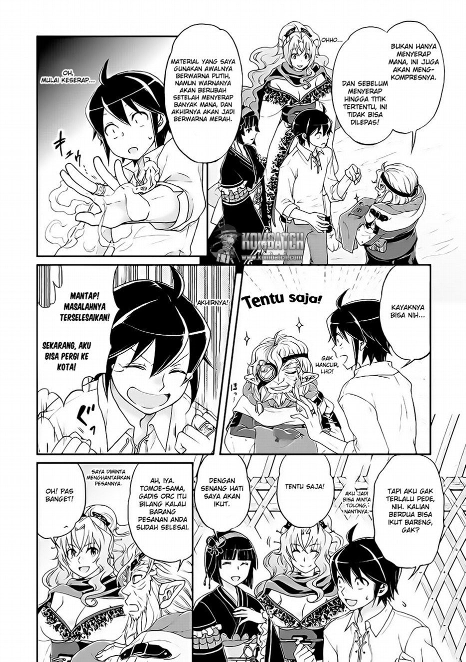 Tsuki ga Michibiku Isekai Douchuu Chap 10 - Next Chap 11