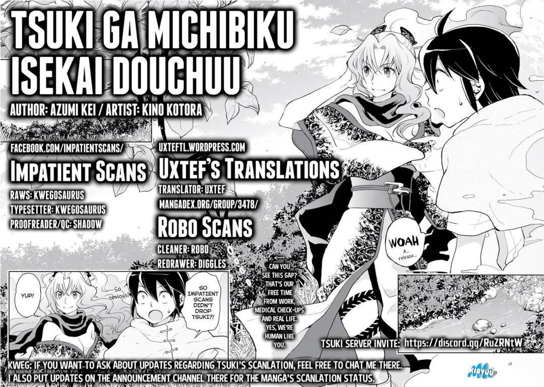 Tsuki ga Michibiku Isekai Douchuu Chap 37 - Next Chap 38