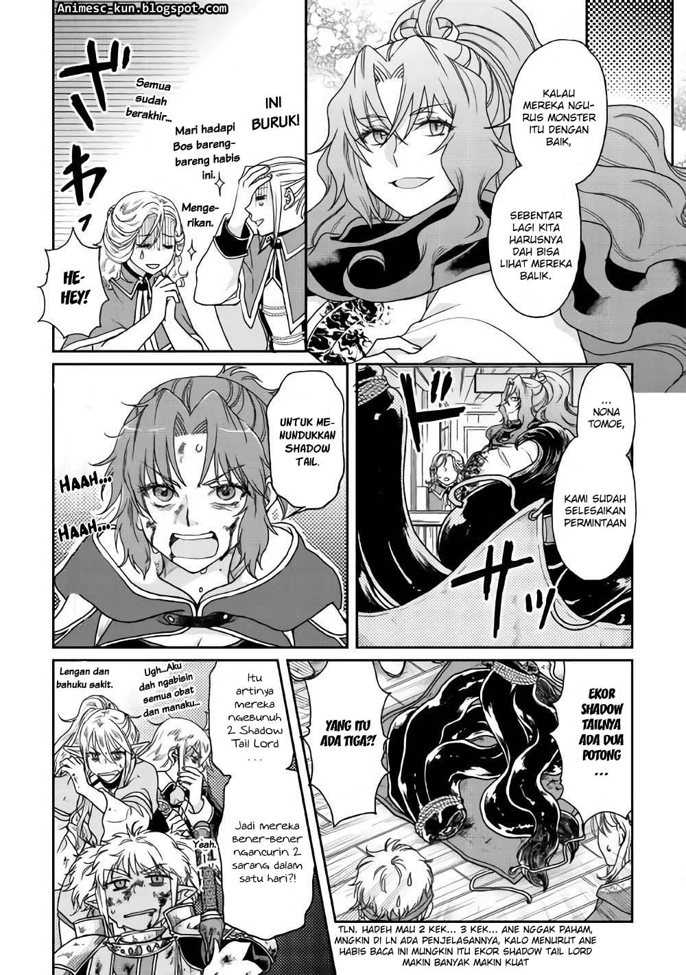 Tsuki ga Michibiku Isekai Douchuu Chap 35 - Next Chap 36
