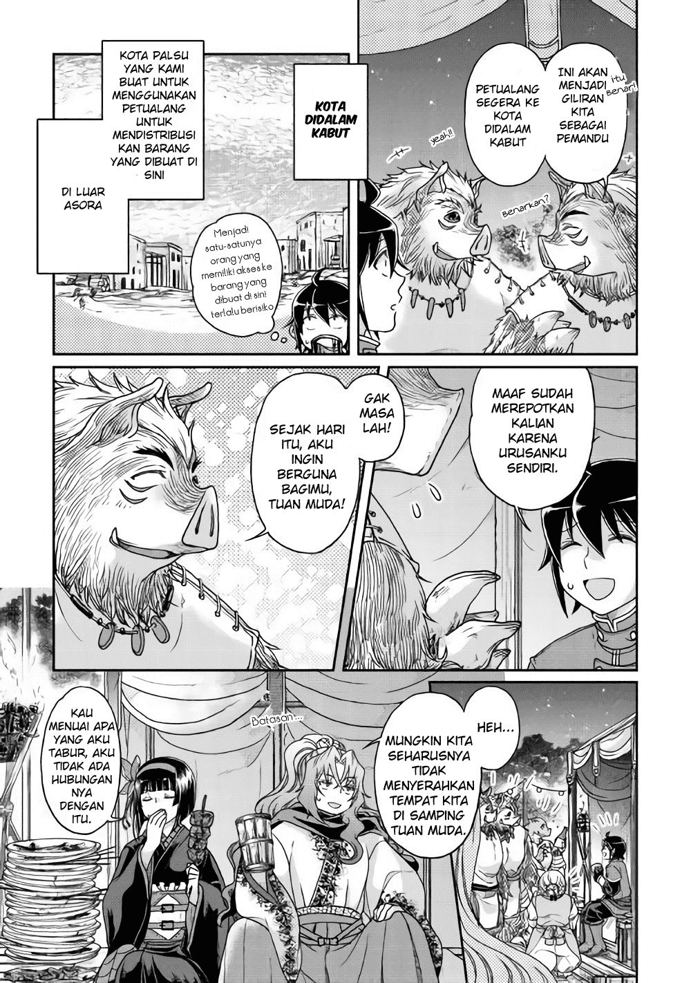 Tsuki ga Michibiku Isekai Douchuu Chap 36 - Next Chap 37