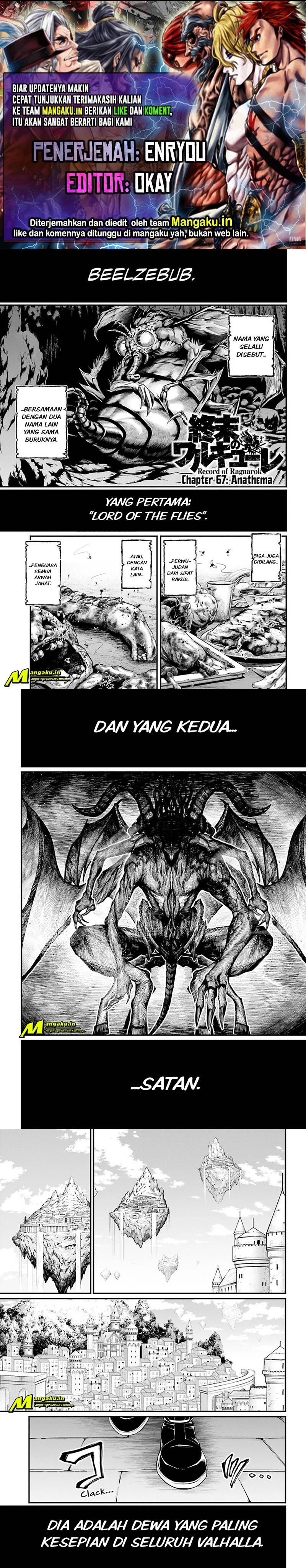 Shuumatsu no Valkyrie Chap 67.1 - Next Chap 68.1