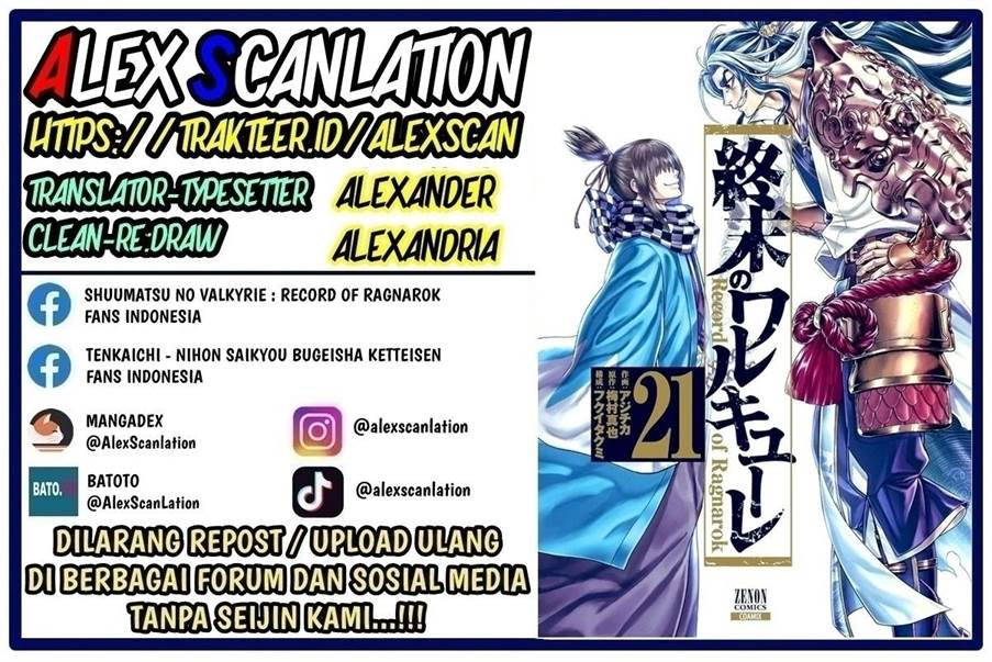 Shuumatsu no Valkyrie Chap 95 - Next Chap 96