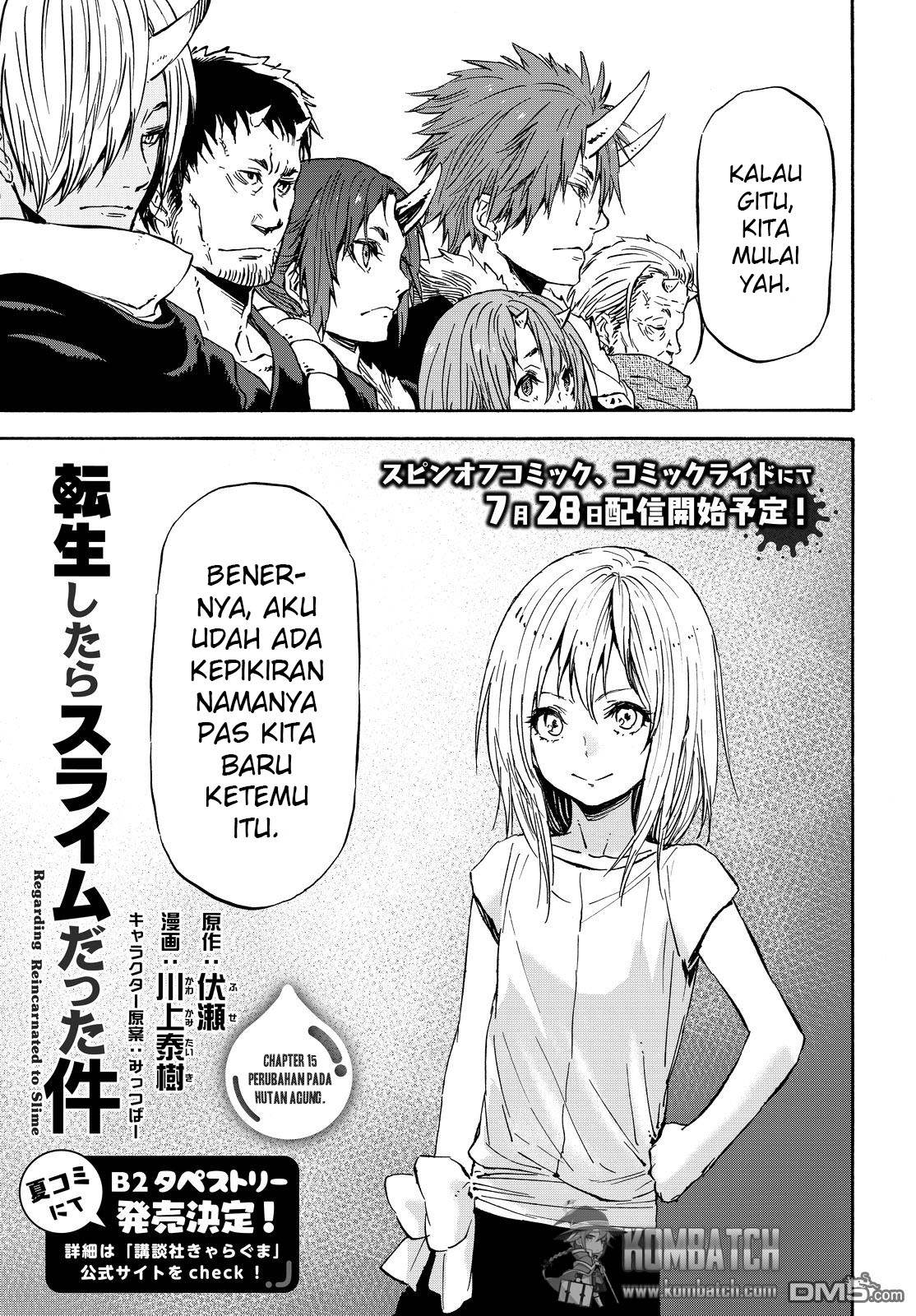 Tensei Shitara Slime Datta Ken Chap 15 - Next Chap 16