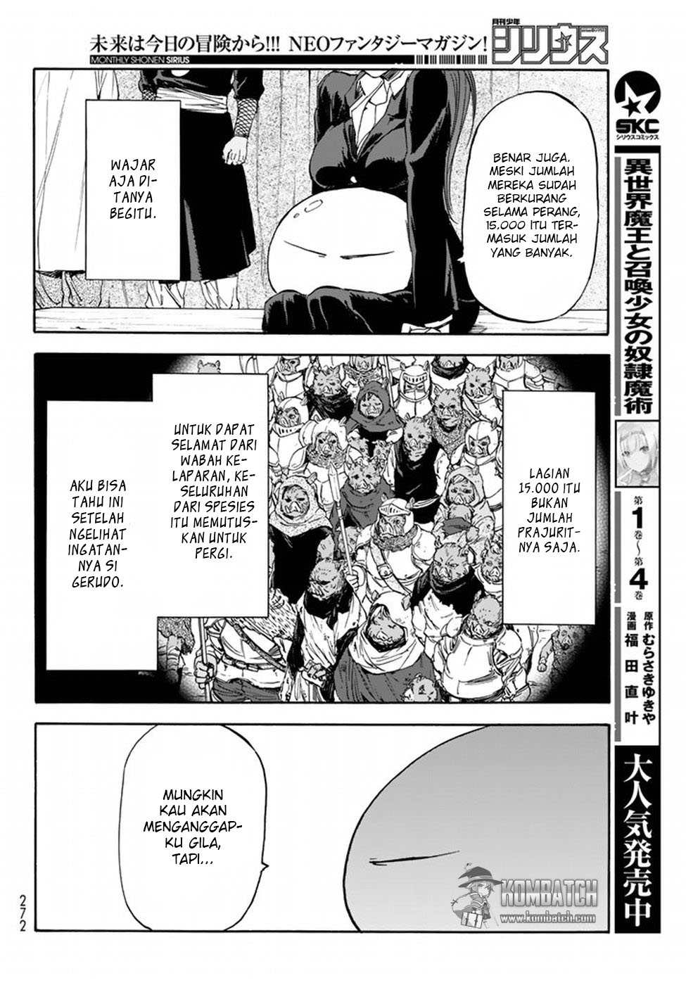 Tensei Shitara Slime Datta Ken Chap 26 - Next Chap 27