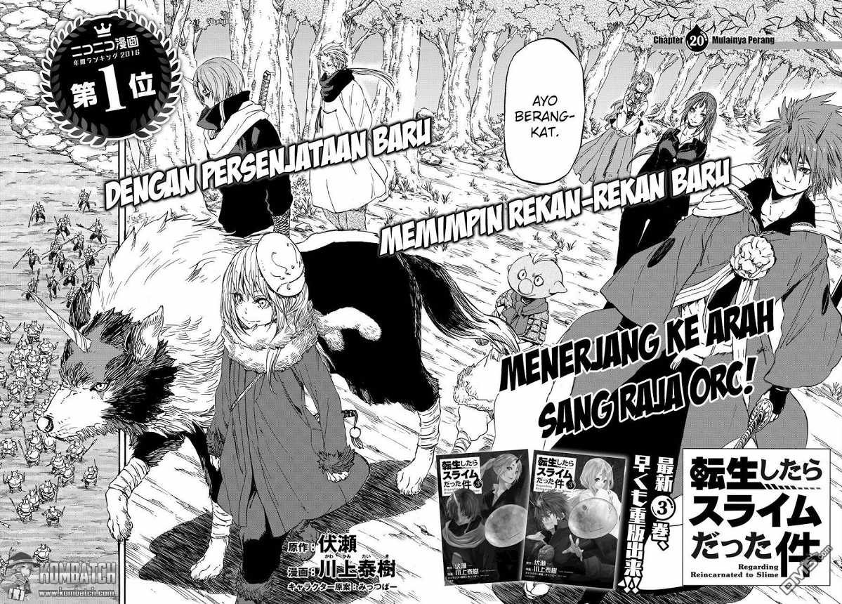 Tensei Shitara Slime Datta Ken Chap 20 - Next Chap 21