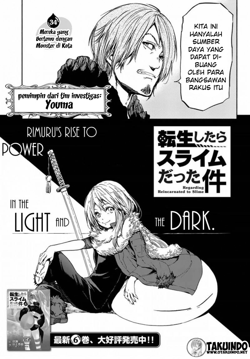 Tensei Shitara Slime Datta Ken Chap 34 - Next Chap 35