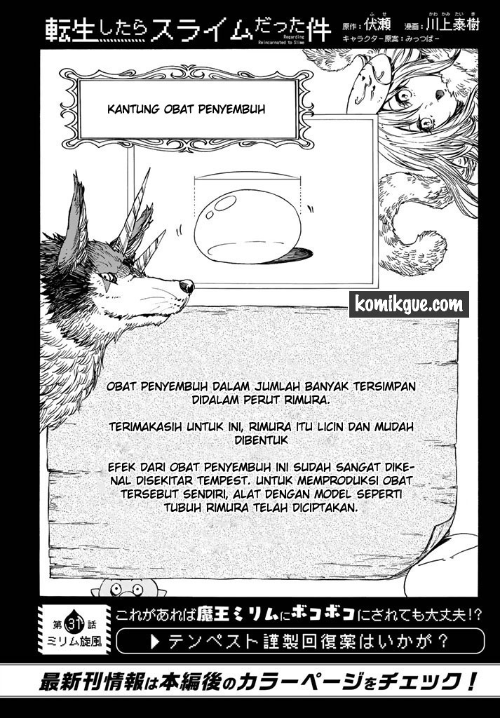 Tensei Shitara Slime Datta Ken Chap 31 - Next Chap 32