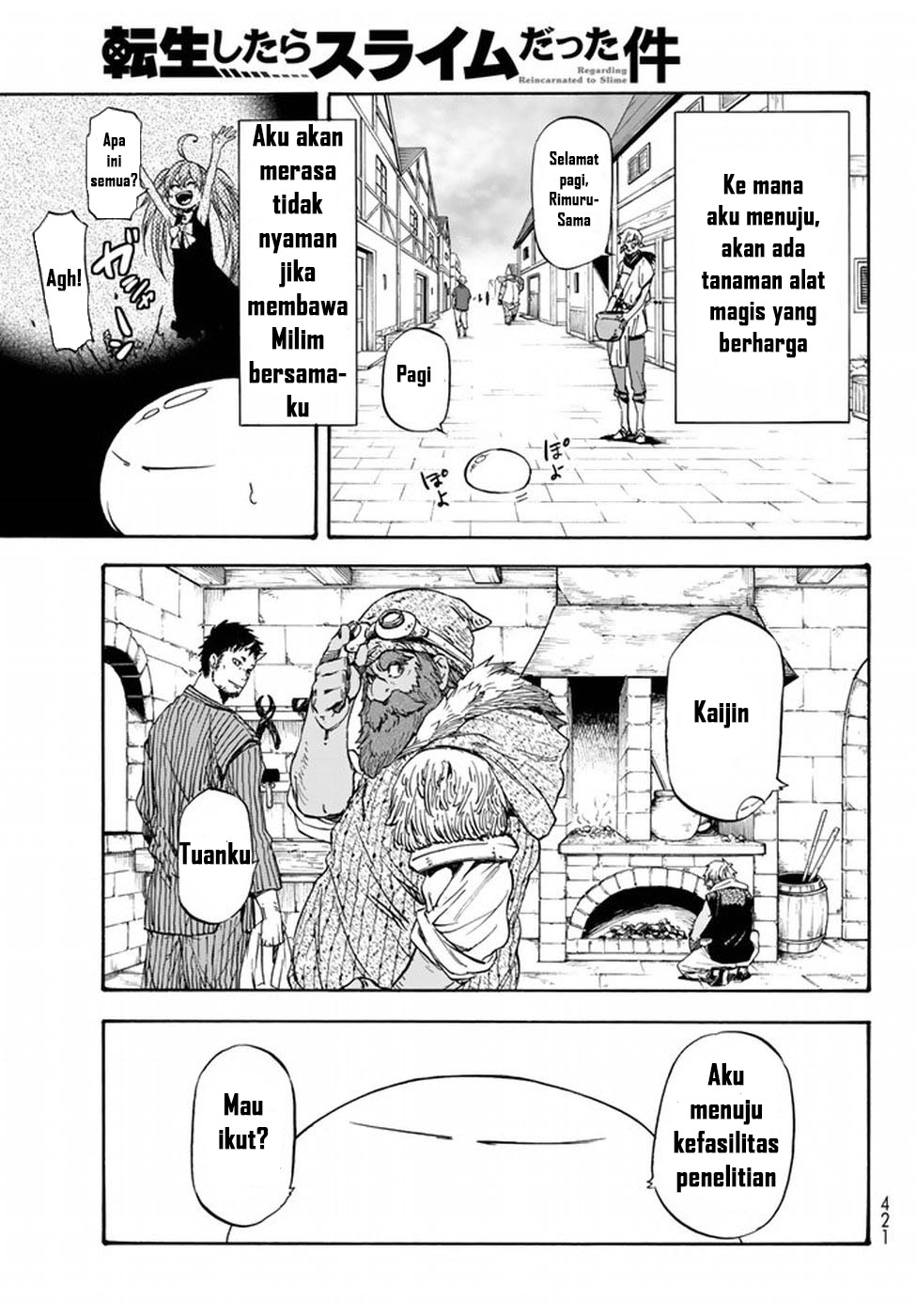 Tensei Shitara Slime Datta Ken Chap 32 - Next Chap 33