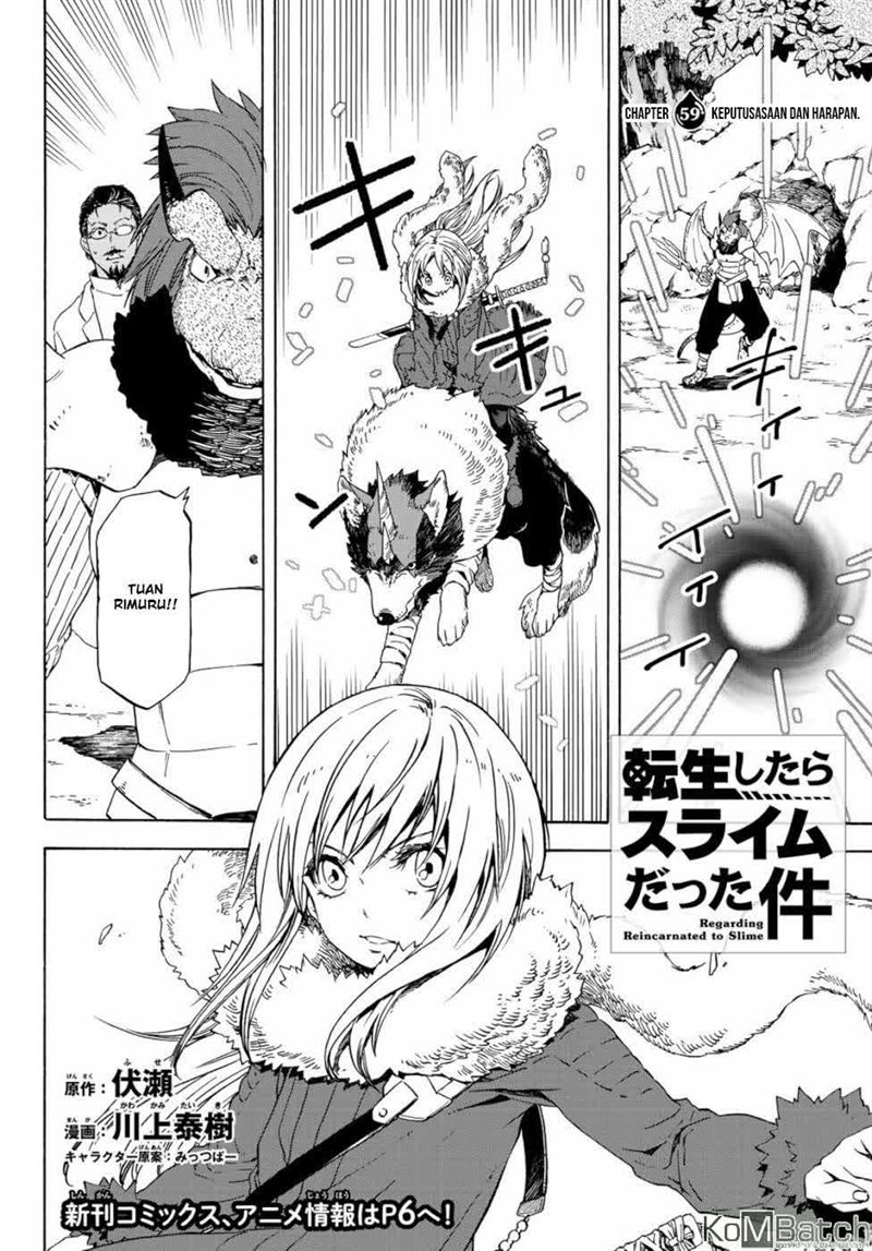 Tensei Shitara Slime Datta Ken Chap 59 - Next Chap 60