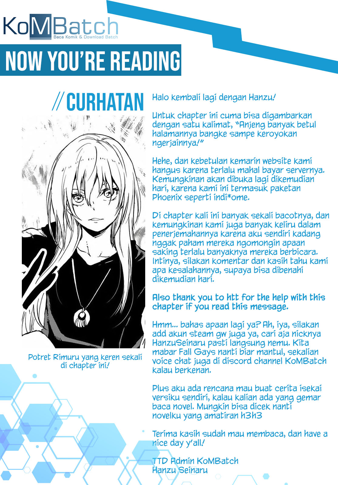 Tensei Shitara Slime Datta Ken Chap 74 - Next Chap 75