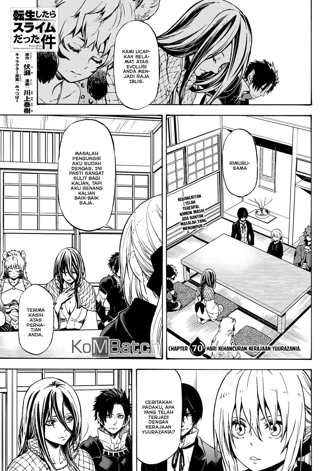 Tensei Shitara Slime Datta Ken Chap 70 - Next Chap 71