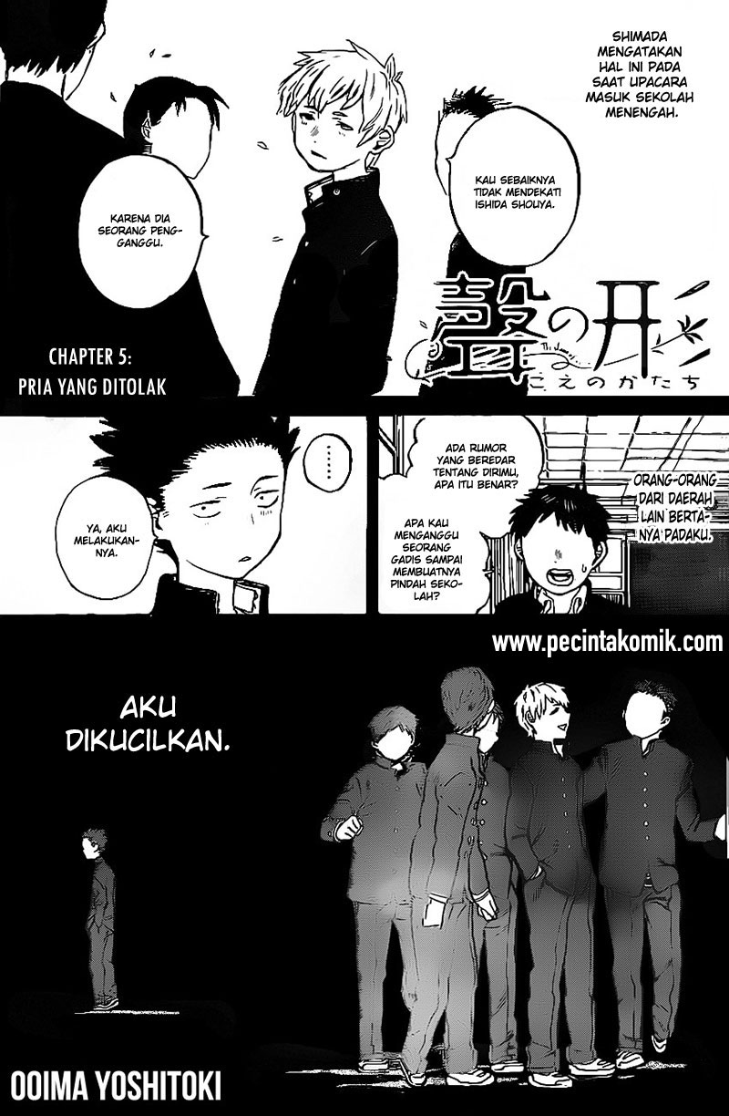 Koe no Katachi Chap 5 - Next Chap 6